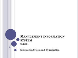 5. Management information system Part-II