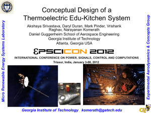 ConceptualDesignEduKitchen - Georgia Institute of Technology