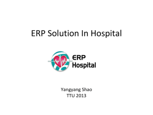 ERP In Hospital