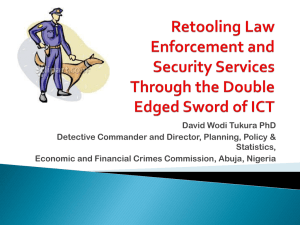 ICT: Retooling Law Enforcement and Security Services