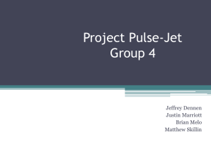 Pulse Jet Engine