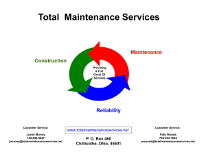 TMS_Presentation - Total Maintenance Services