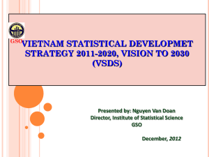 Vietnam Statistical Development Strategy 2011-2020