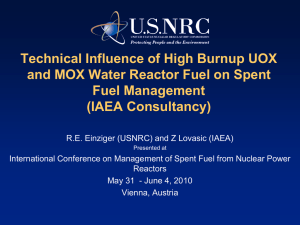 IAEA Activities on Spent Fuel Management