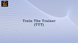 Click here to the TTT Presentation