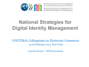 National Strategies for Digital Identity Management