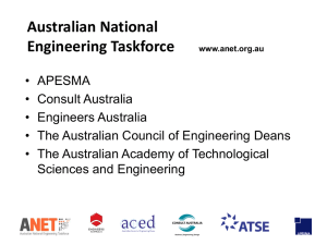 Australia Needs Engineers - ANET
