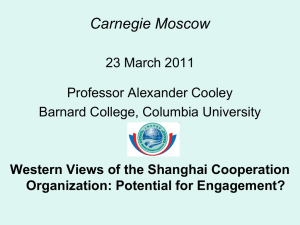 Cooley Slides - Carnegie Endowment for International Peace