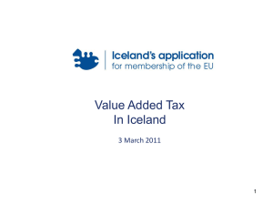 VAT in Iceland