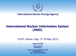 International Nuclear Information System