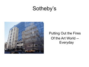 Sotheby`s - MetaMatrix Consulting Group