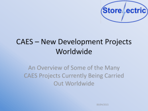 CAES Projects Worldwide