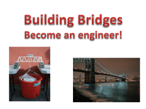 Bulding Bridges