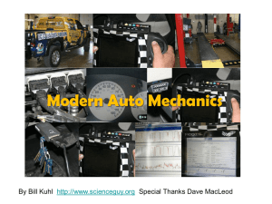 Auto Mechanics - Ideas