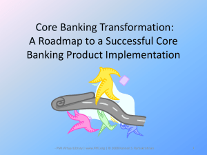 Core Banking Transformation - ALFISIG