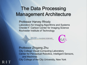 The Data Processing Management Architecture - TWiki