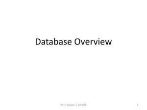 Database Management Systems: An Overview