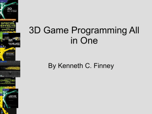 3D Game Programming All In One
