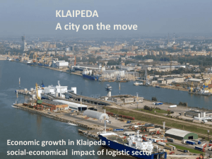 social-economical impact of logistic sector Economic growth in