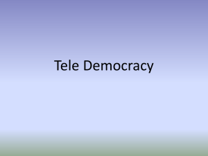 Tele Democracy