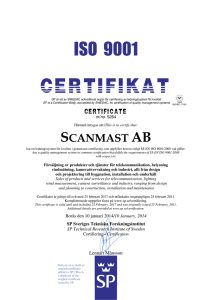 ISO - Scanmast
