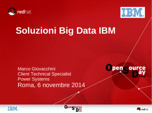 Soluzioni Big Data IBM - Open Source Day 2014