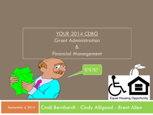 Grant Administration and Financial Management