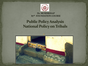 Public Policy Analysis - Dr. MCR HRD Institute.
