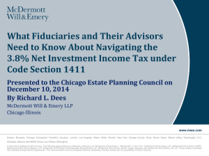 What Fiduciaries and Their Advisors Need to Know