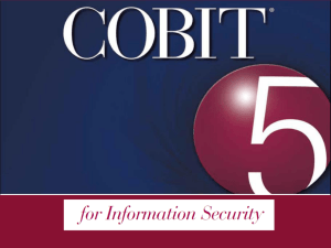 COBIT 5 for Information Security v2