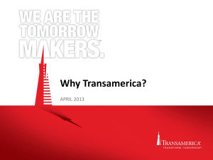 Why Transamerica?
