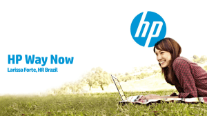 HP Way Now in Brazil
