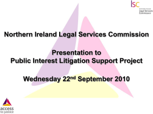 Northern Ireland Legal Services Commission
