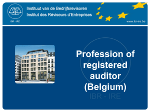 Belgian Institute of Registered Auditors