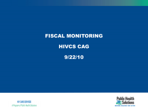 Fiscal Monitoring Power Point