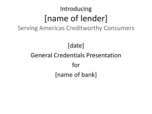 Sample Text Goes Here - Online Lenders Alliance