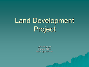 Land Development Project