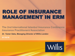 Tamer Saka - International Istanbul Insurance Conference