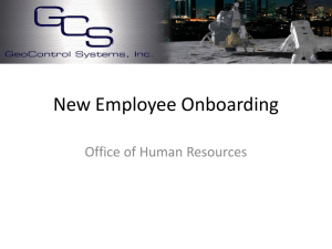 New Employee Orientation PowerPoint