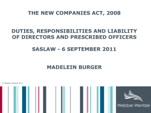 SASLAW - Directors (6 September)