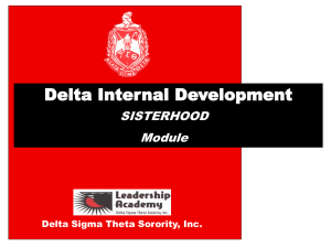 Sisterhood_DID_Slides-2014 - Delta Sigma Theta Sorority. Inc.