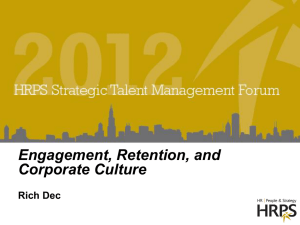 Presentation - HR People & Strategy