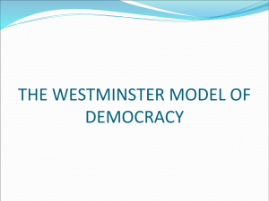 Westminster model