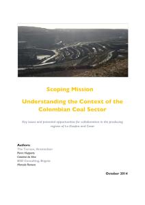 Scoping Mission Understanding the Context of the