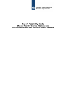 Feasibility Study SFC Addis Ababa - Final Report