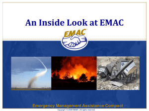 Emergency Management Assistance Compact (EMAC