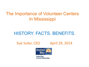 United Way of South Mississippi Volunteer Center