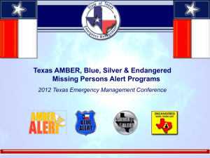 1 - Texas Emergency Management