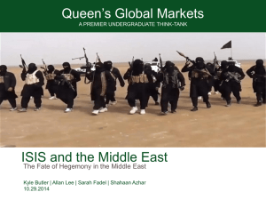 ISIS and The Middle East