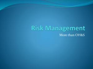 Risk Management Powerpoint